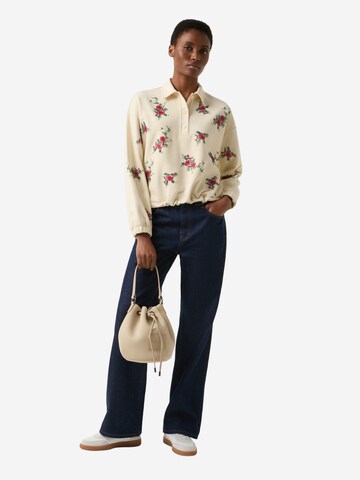 BOGNER Sweatshirt 'Bijou' in Beige