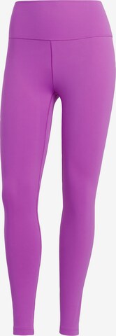 ADIDAS PERFORMANCE Workout Pants 'All Me' in Purple: front