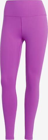 ADIDAS PERFORMANCE Spodnie sportowe 'All Me' w kolorze fioletowy: przód