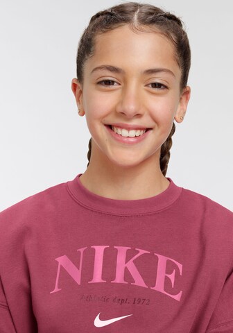 Nike Sportswear Sweatshirt in Roze