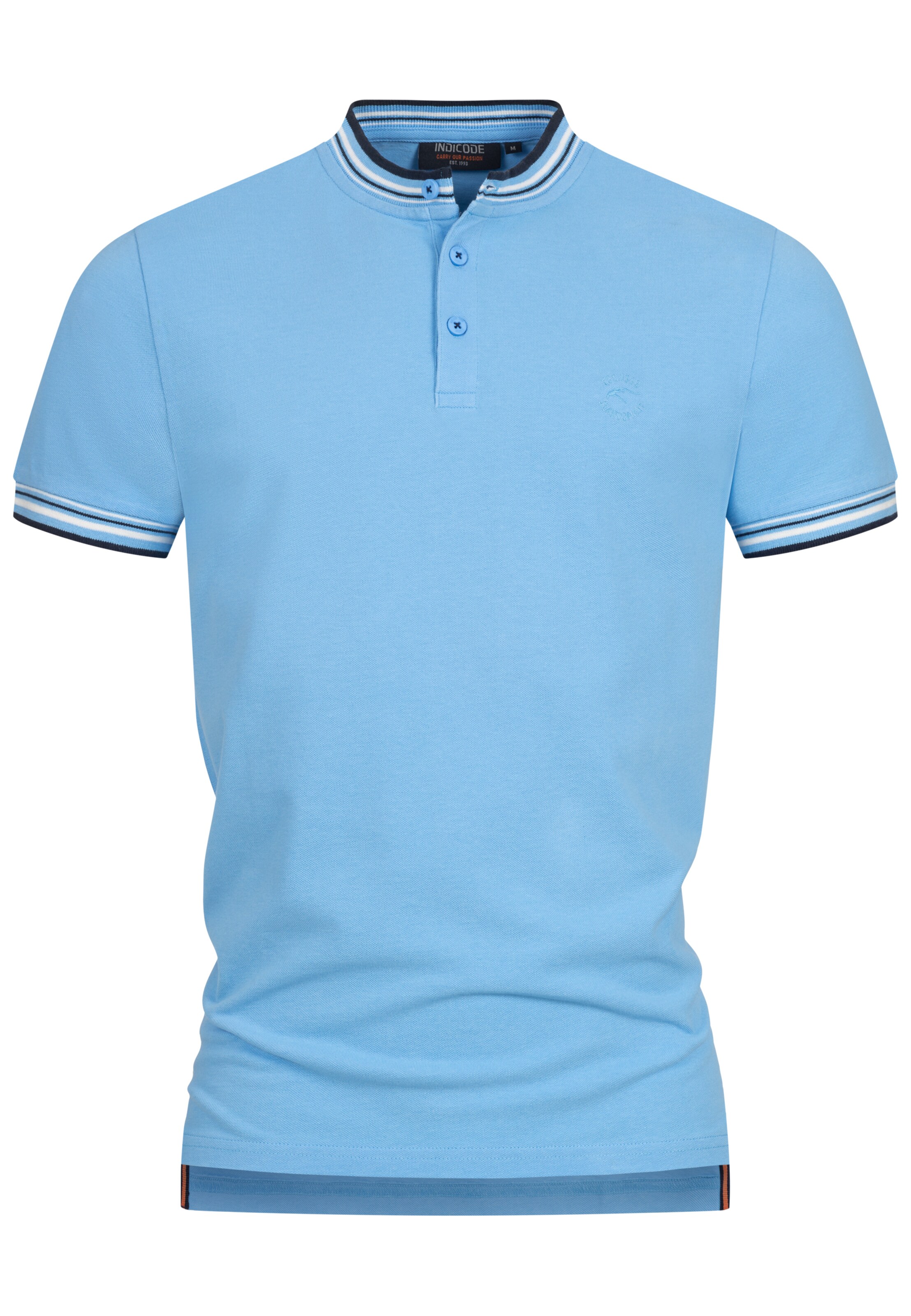 INDICODE JEANS Shirt in Blau: Vorderseite