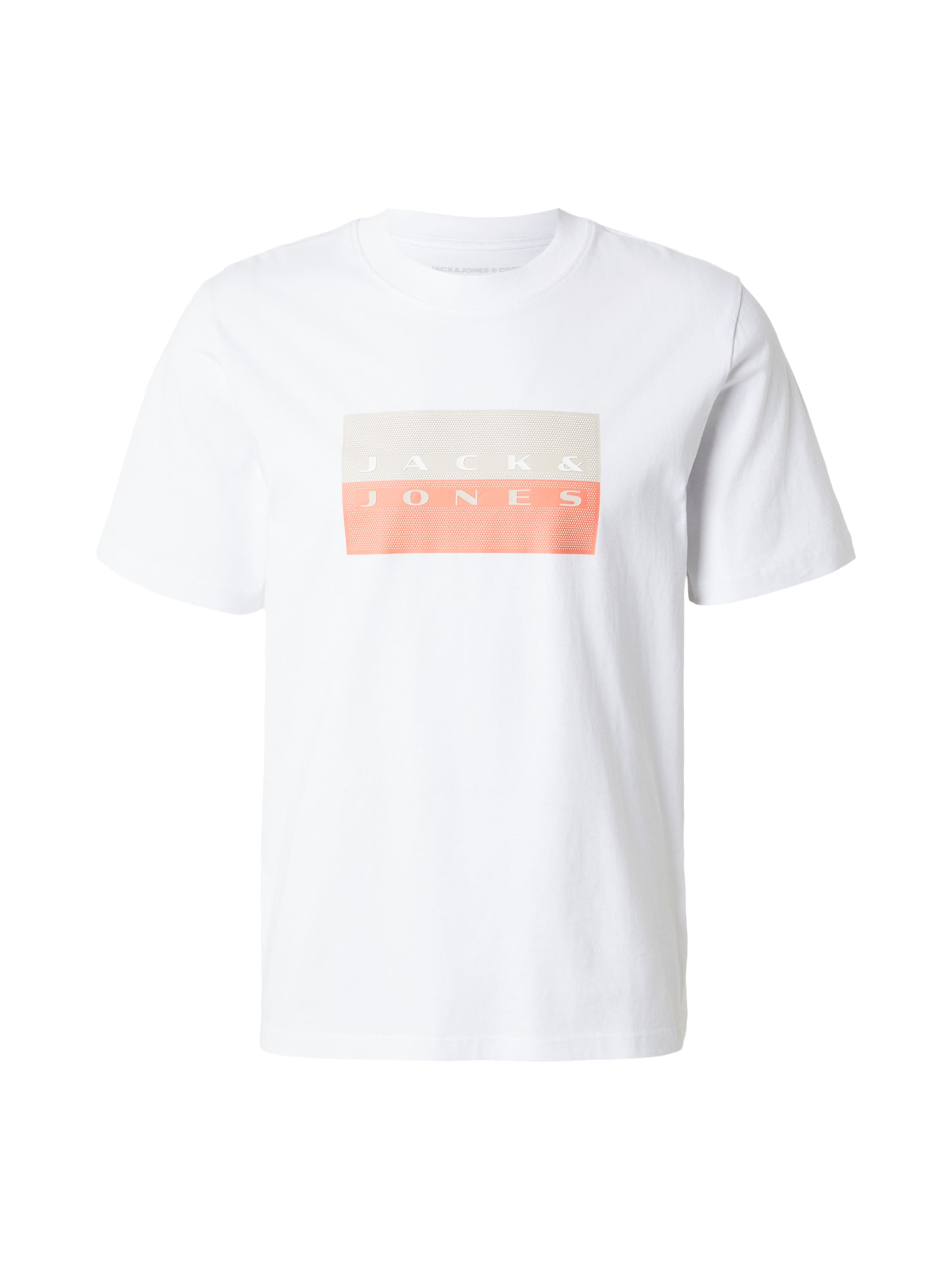 JACK & JONES Shirt 'JCOFUSION' in White: front