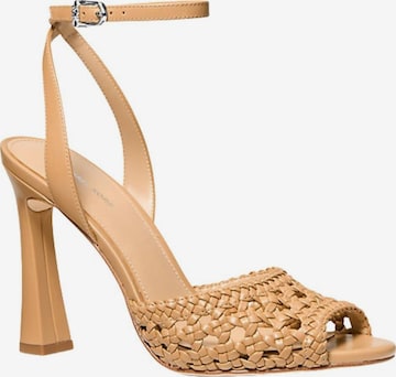 Michael Kors - Sandalias en marrón: frente
