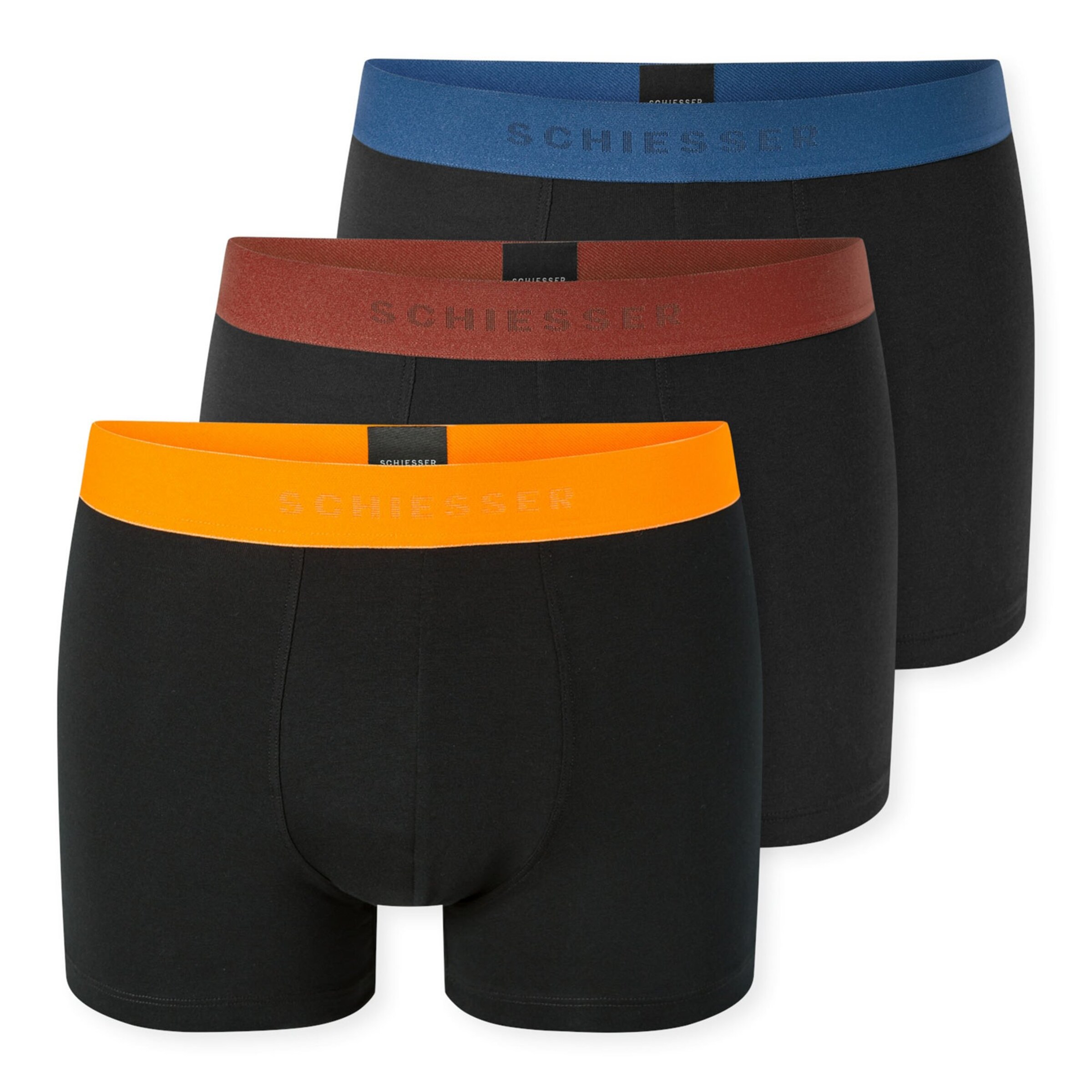 SCHIESSER Boxer shorts in Black: front