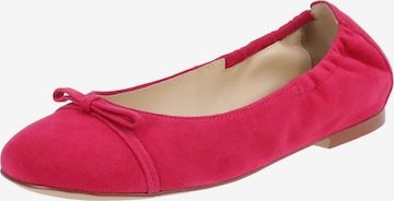 Ballerines Högl en rose : devant