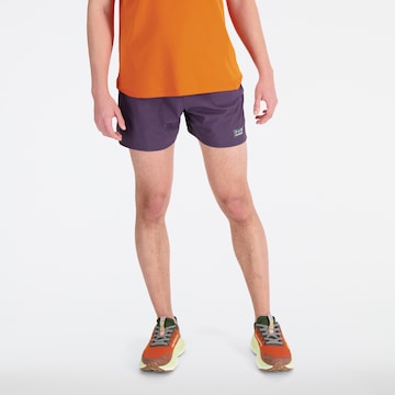 new balance Regular Workout Pants 'Impact Run ' in Purple