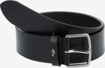 LACOSTE Riem in Zwart: voorkant