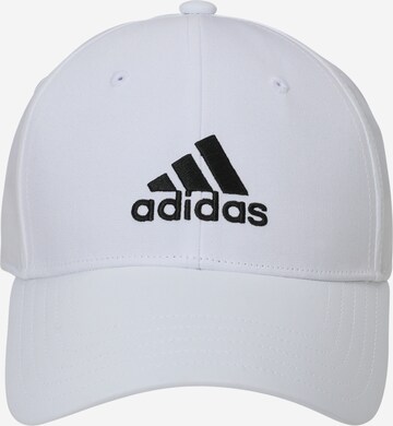 ADIDAS SPORTSWEAR Sportshætte 'Embroidered Logo Lightweight' i hvid: forside