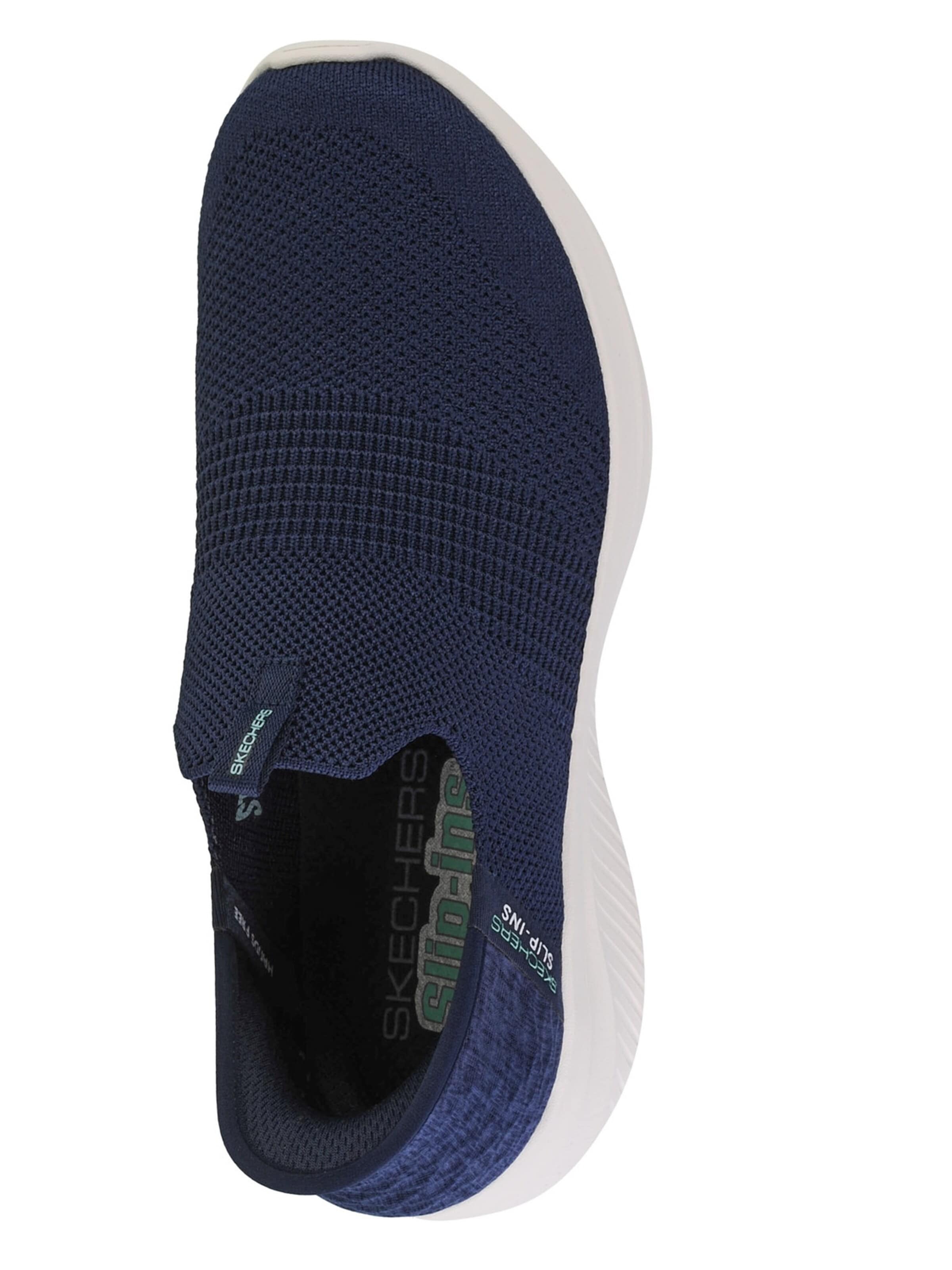 SKECHERS Slip-on 'Slip-Ins Ultra Flex 3.0 Smooth Step' in Blauw