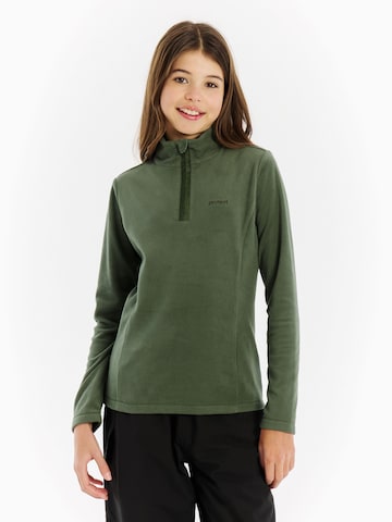PROTEST Athletic Sweatshirt 'Remutey JR' in Green: front