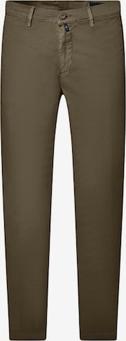 PIERRE CARDIN Chinohose PC-Colmar in Grün: Vorderseite