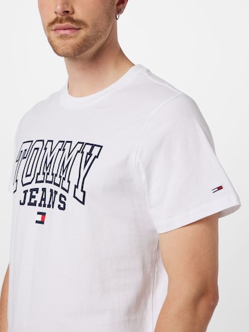 Tommy Jeans - Camiseta en blanco