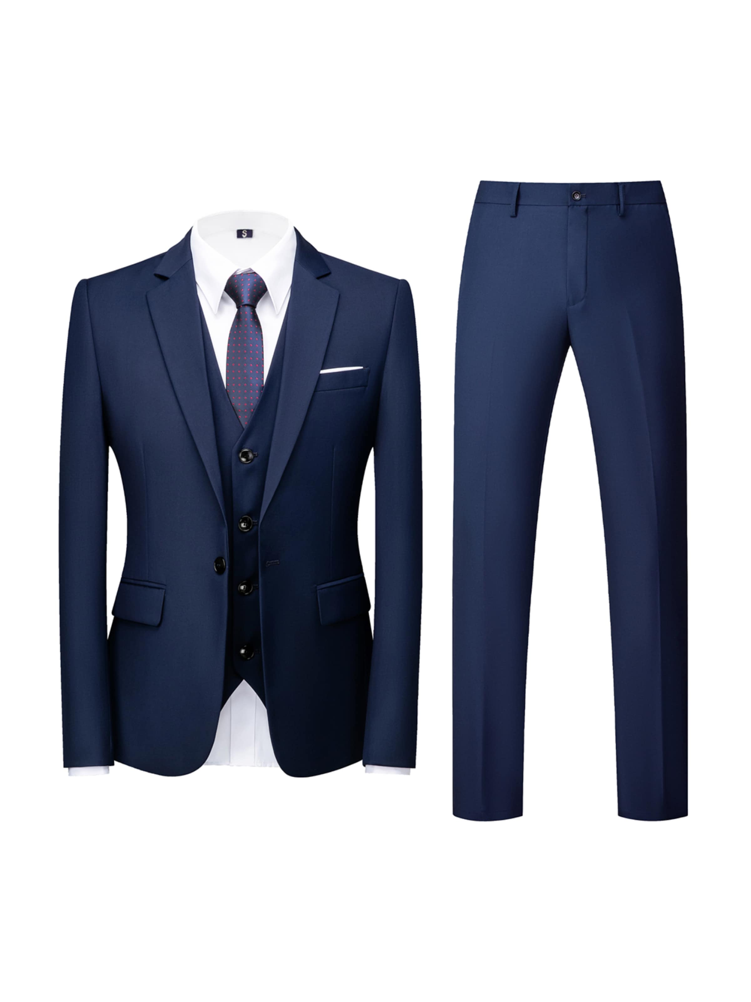 Youthup Suit in Blue: front