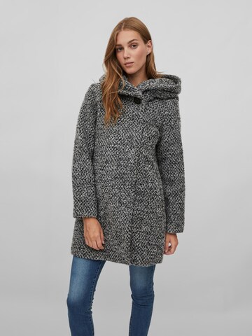 VILA Between-Seasons Coat 'Cana' in Grey: front