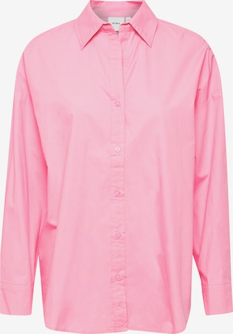 ICHI Blouse 'Stormie' in Pink: front