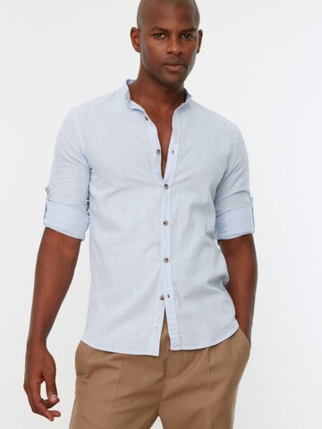 Trendyol Regular Fit Hemd in Blau