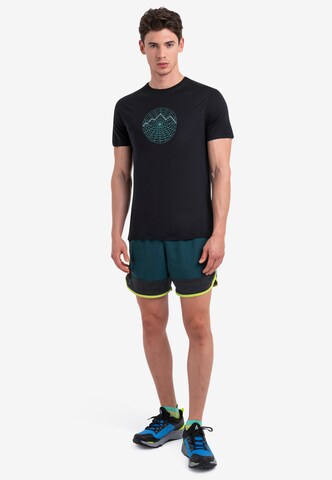 ICEBREAKER Toiminnallinen paita 'Cool-Lite Sphere III' värissä musta