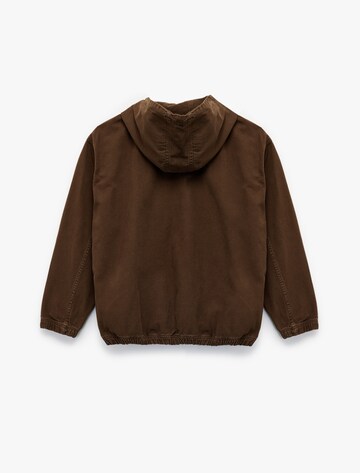 Koton Between-Season Jacket in Brown
