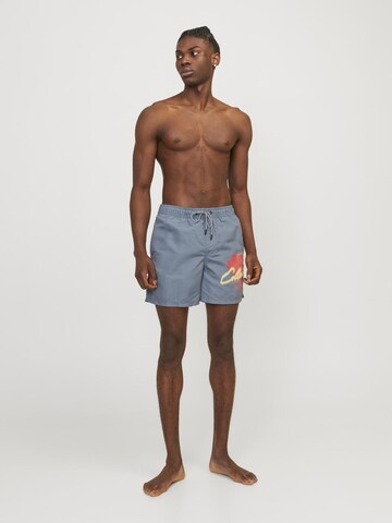 JACK & JONES Zwemshorts in Blauw