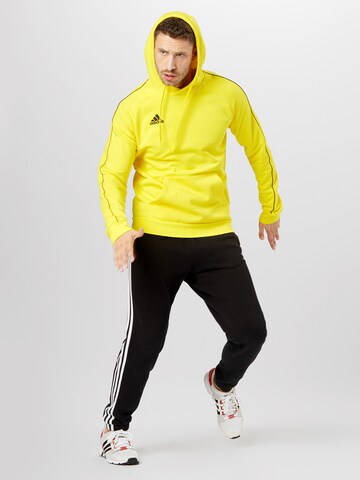 ADIDAS SPORTSWEAR Sportsweatshirt 'Core 18' in Gelb