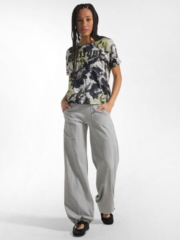 DEHA Wide Leg Sporthose in Grau