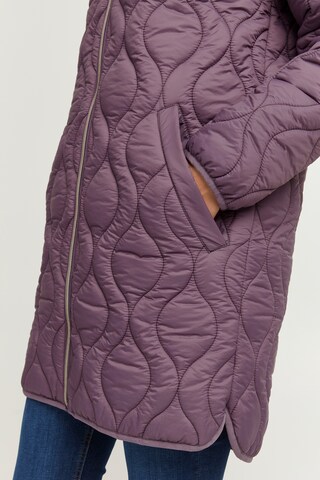 Fransa Between-Season Jacket 'Padma' in Purple