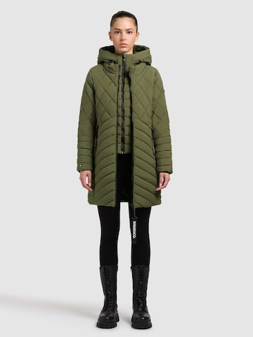 Manteau d’hiver 'Ivana' khujo en vert