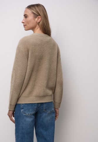 STREET ONE Knit Cardigan in Beige