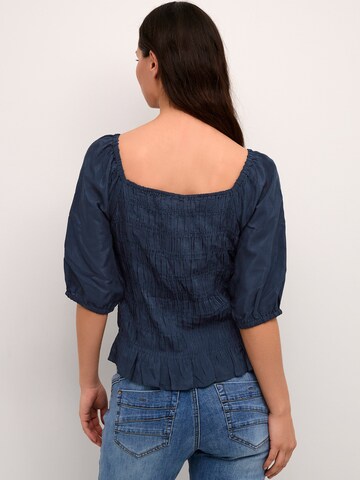 Cream Bluse 'Almas' in Blau