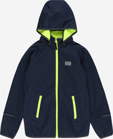 LEGO® kidswear Athletic Fleece Jacket 'Sky 764' in Blue: front