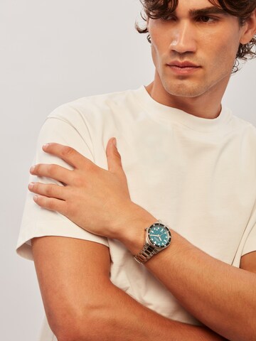 Breil Analoog horloge 'Overhand' in Zilver: voorkant