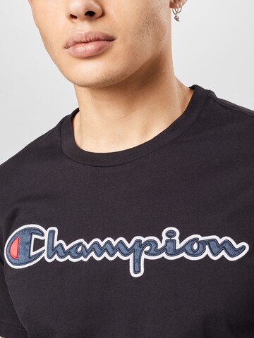 Champion Authentic Athletic Apparel Regularny krój Koszulka w kolorze czarny