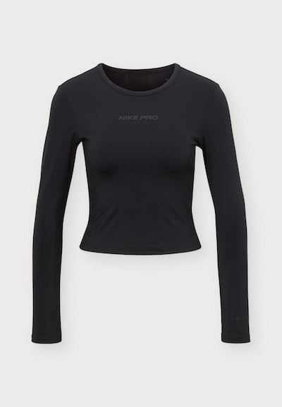 NIKE Funktionsshirt 'Nike Pro' in XS in schwarz, Produktansicht