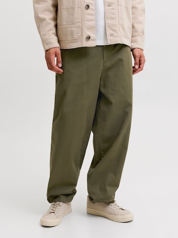 Barrel Pantaloni 'JPSTEvan' di JACK & JONES in verde: frontale