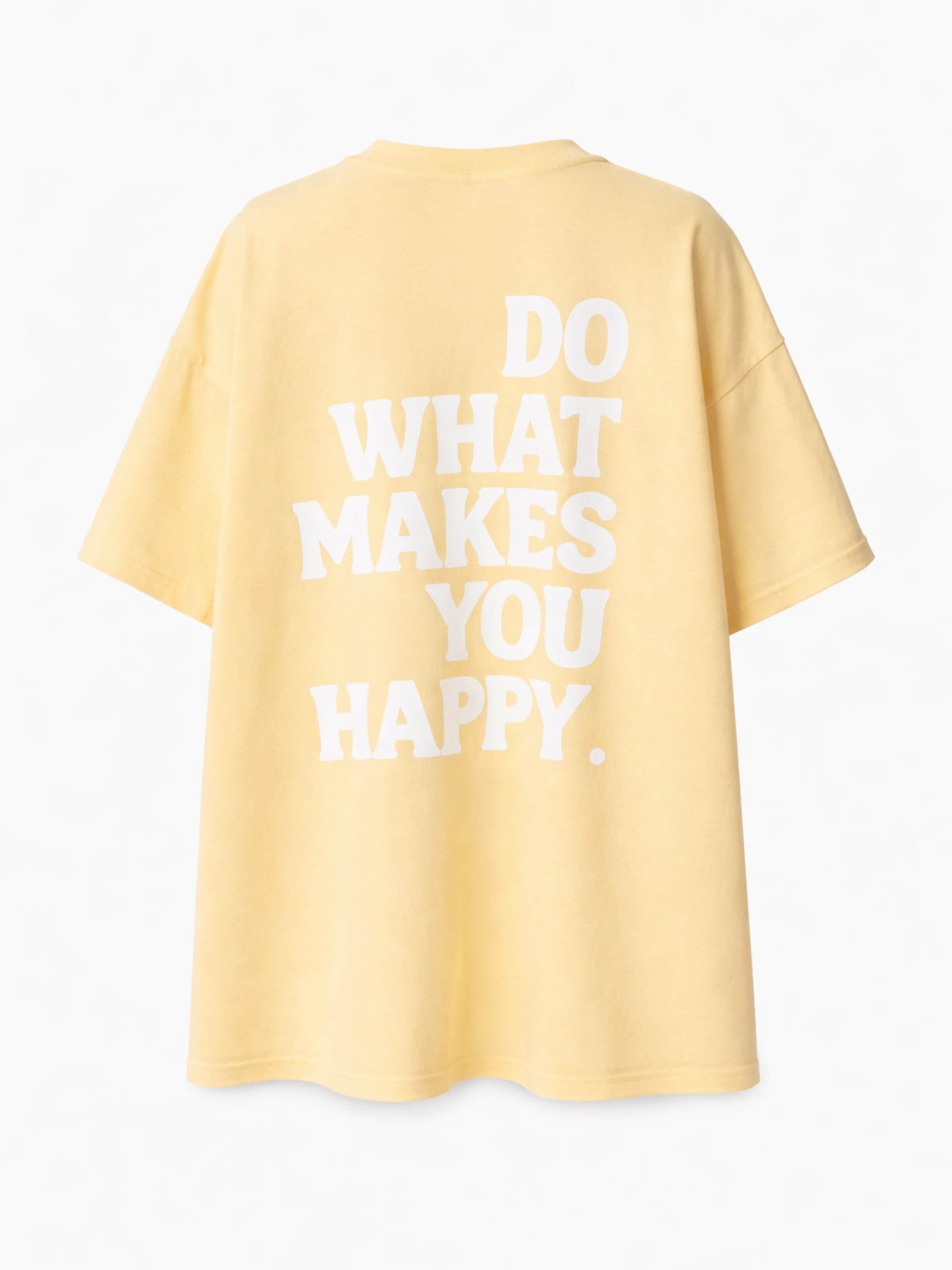 Worldclassca Oversized Shirt in Yellow: front