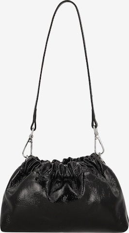 faina - Mala de ombro em preto: frente