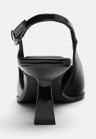 Décolleté sling di Pull&Bear in nero