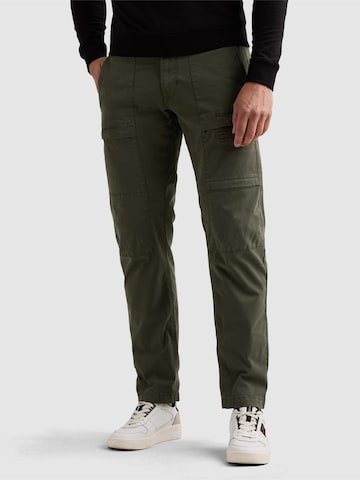PME Legend regular Bukser 'Yetliner hybrid relaxed fit worker pants' i grøn