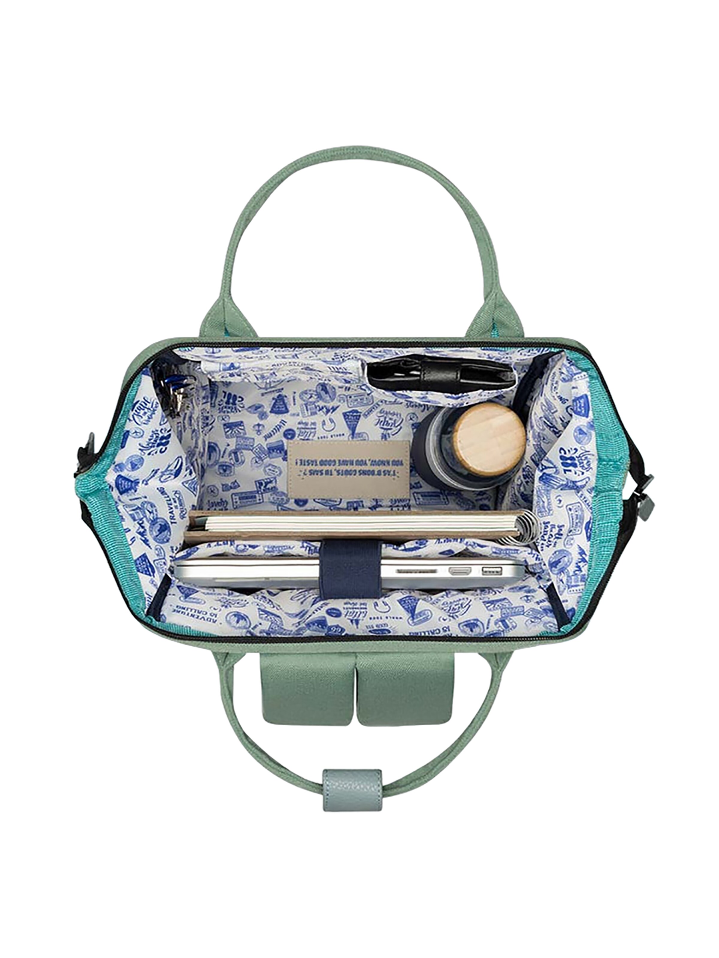 Cabaia Backpack 'Seville M' in Green