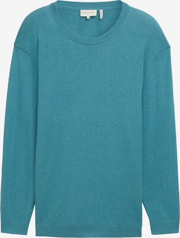 TOM TAILOR Men + Pullover in Grün: Vorderseite