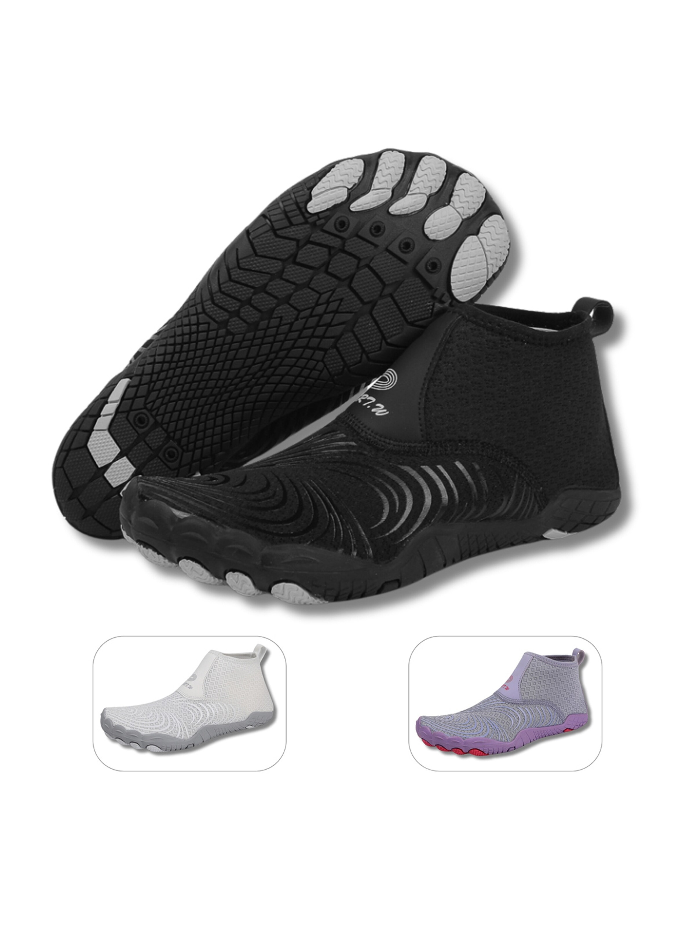 DOTALES Sneaker low 'DOTALES - GripStep Barfußschuhe'‌‌‌‌‌‌ in Schwarz: Vorderseite