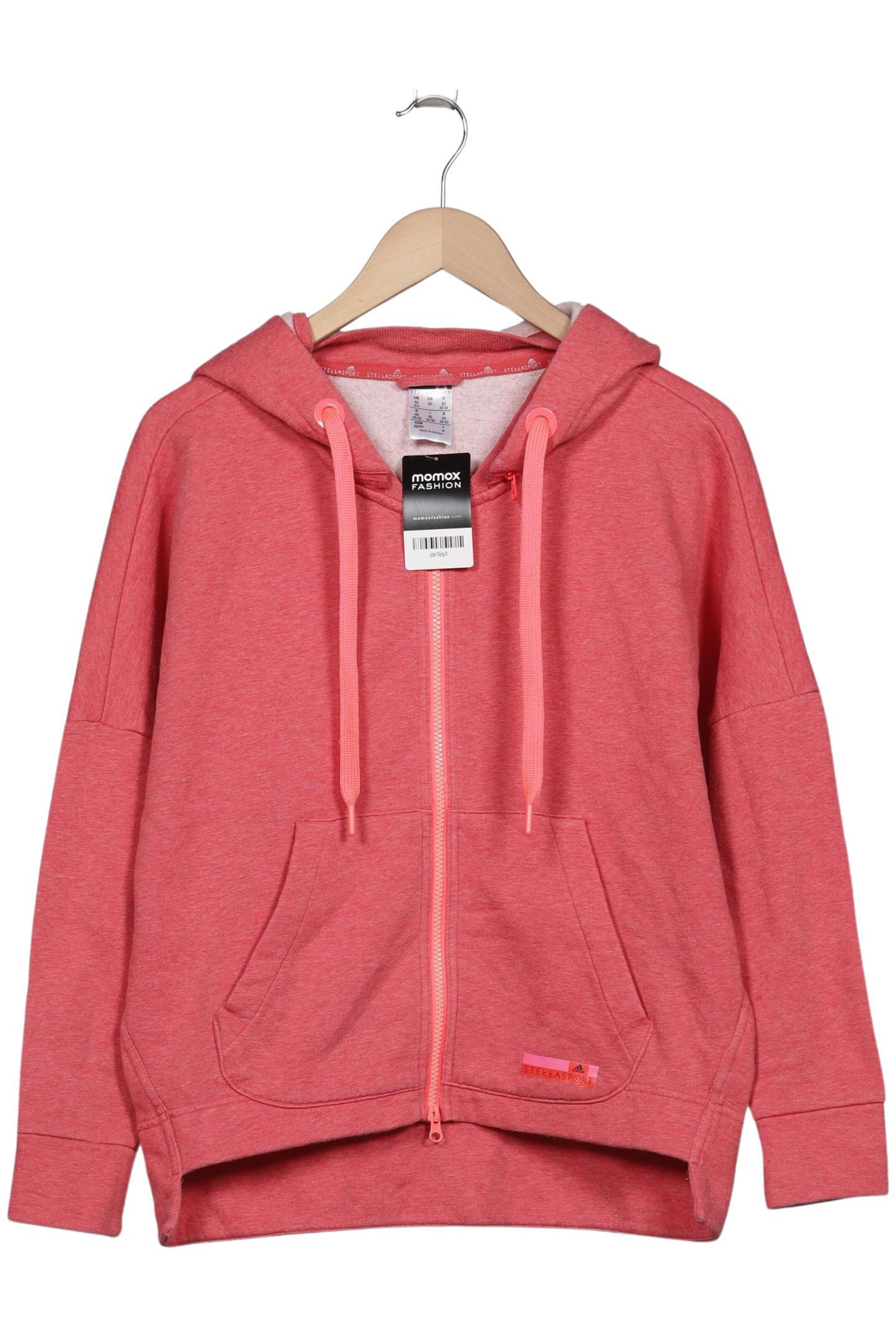 adidas STELLASPORT Kapuzenpullover XS in Rot: Vorderseite