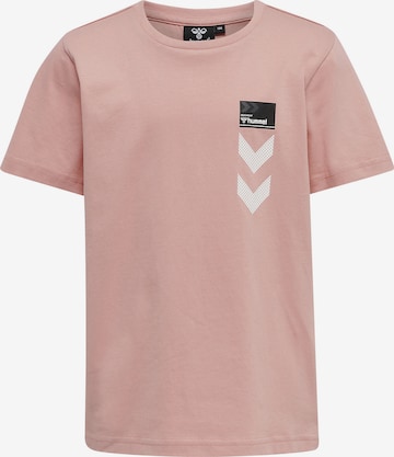 T-Shirt 'WIMB' Hummel en rose : devant