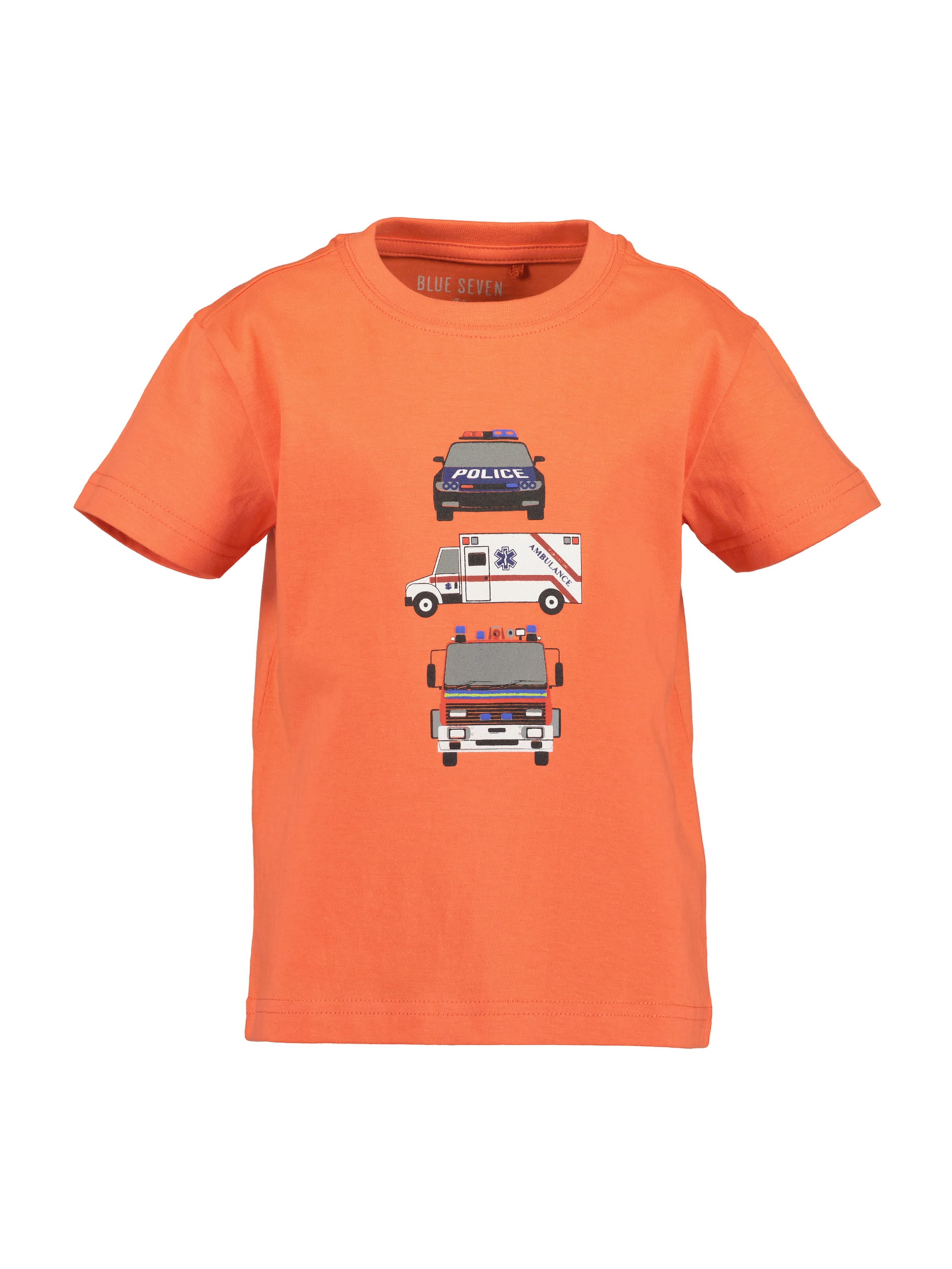 BLUE SEVEN Shirt in Orange: front