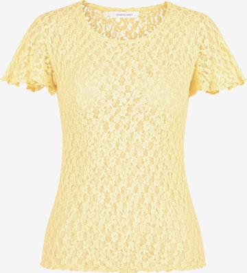 SASSYCLASSY Shirt in Gelb: Vorderseite