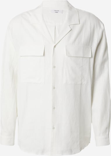 DAN FOX APPAREL Chemise 'Ruben' en blanc naturel, Vue avec produit