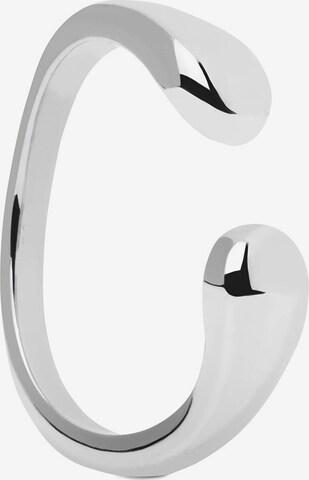 P D PAOLA Ring in Silver: front
