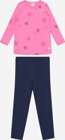 SCHIESSER - Pijama en azul: frente