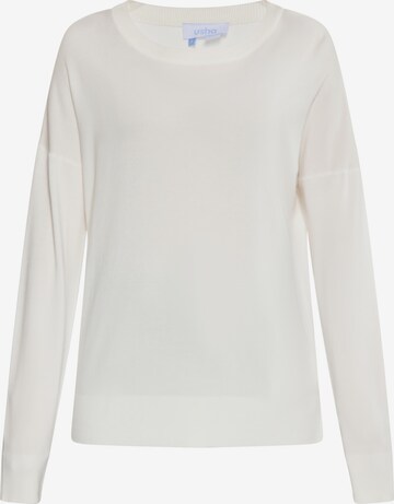 Pull-over usha BLUE LABEL en blanc : devant