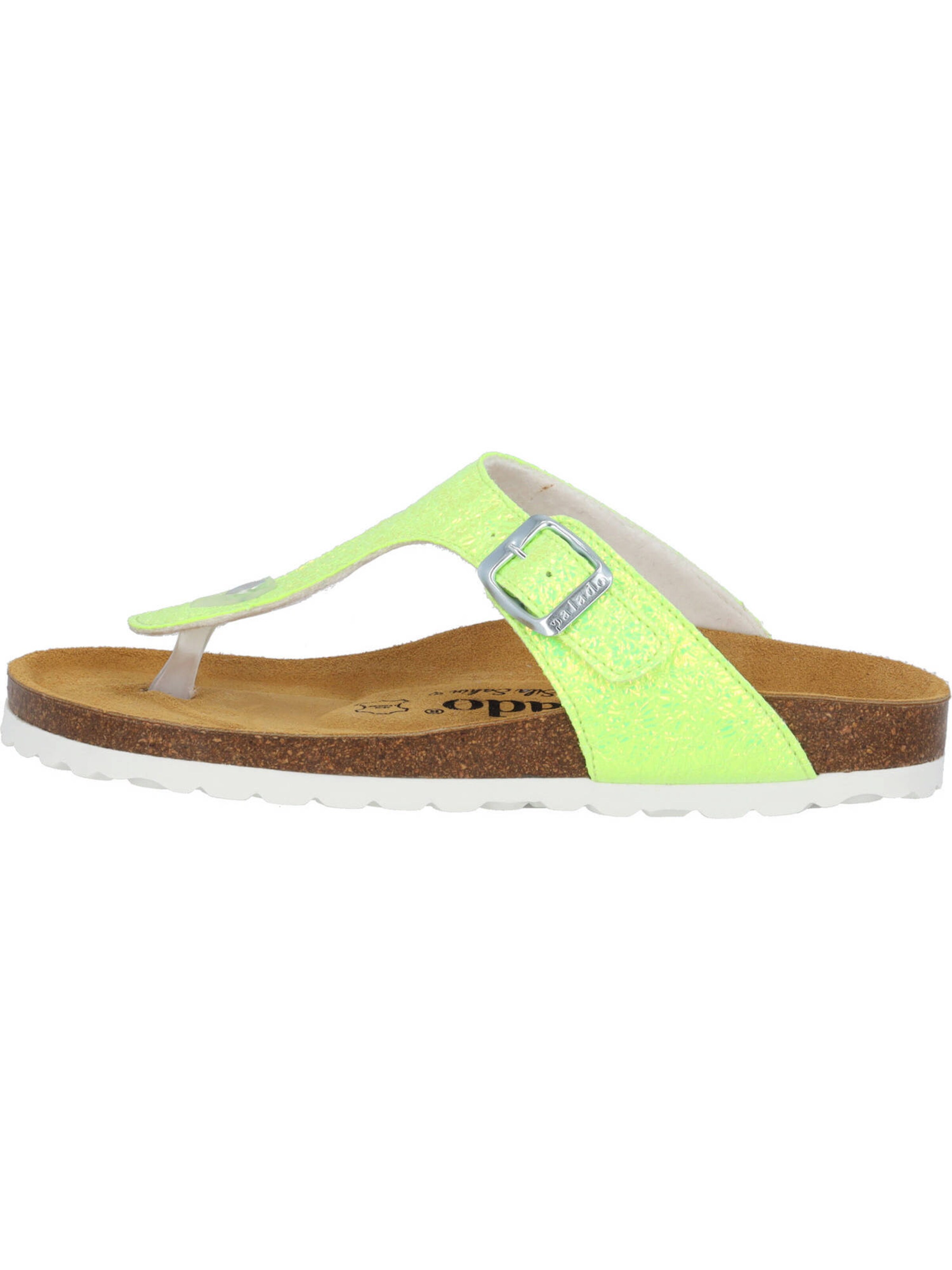Palado by Sila Sahin T-bar sandals 'Kos Disco' in Green: front